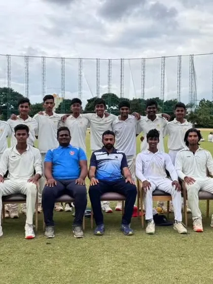 We build champions. This is our Swastik Union U-19 team, the winners of the 2024-25 KSCA tournament.