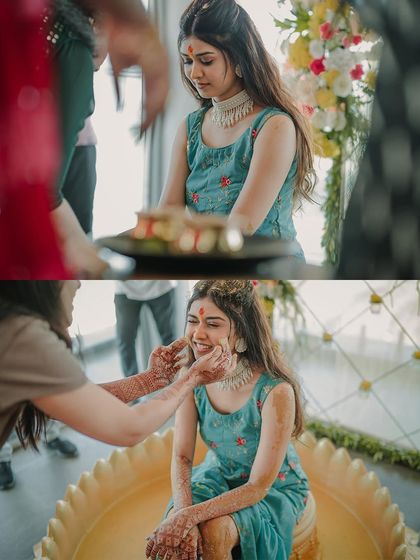 Haldi & Mehendi: Vibrant Beginnings photo 26