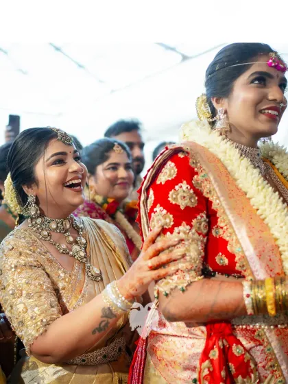 Blouse House by Mahitha Prasad - Custom Blouse Design & Embroidery Real Brides, Real Stories photo 6