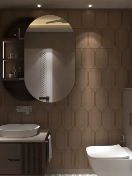 Chizzle My Designs - Turnkey Residential Interior Design Artistic Bathrooms & Powder Rooms photo 6