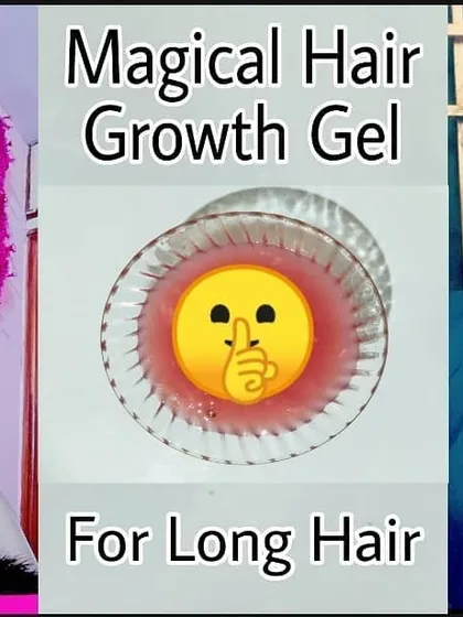A magical hair growth gel that you can easily make at home to help you on your journey to long hair.