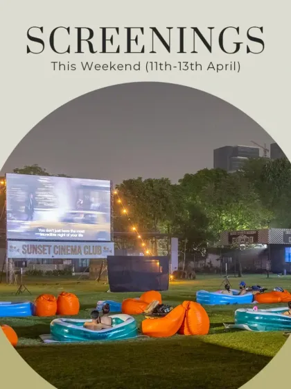 Announcing our Bathtub Cinema screenings. A unique way to watch a movie, available this weekend.