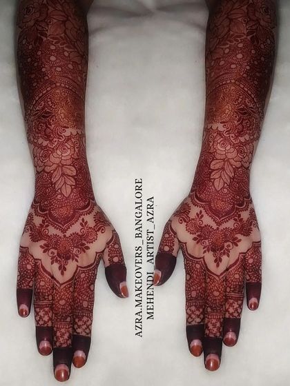 Azra Mehendi - Mehendi Artistry Full Bridal Mehendi photo 89