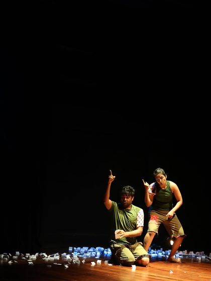 A still from a performance of "Gretel."