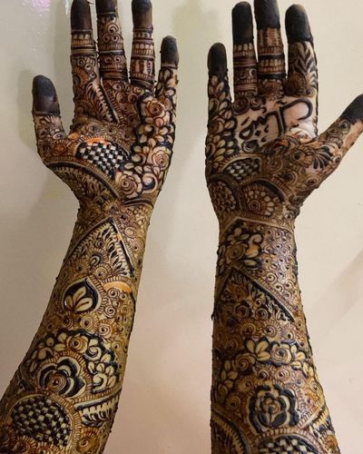 Pakistani Style Mehendi