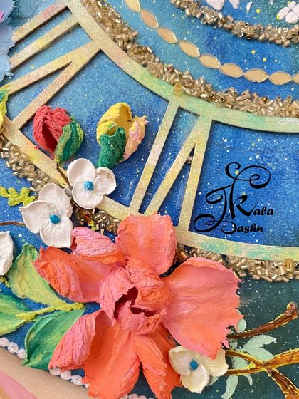 Jashn-e-Kala by Sakshi - Custom Russian Sculpture Decor Custom Wall Clocks photo 12