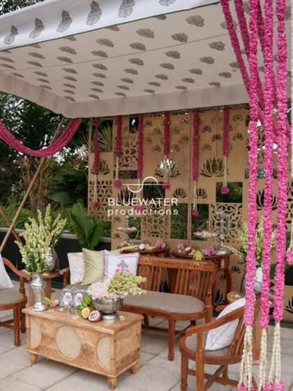 Sneha & Shahil - Wedding Decor and Production Vibrant Haldi & Mehendi Celebrations photo 26