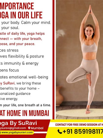 We bring the timeless benefits of yoga to your home, helping reduce stress, improve posture, and promote emotional well-being.