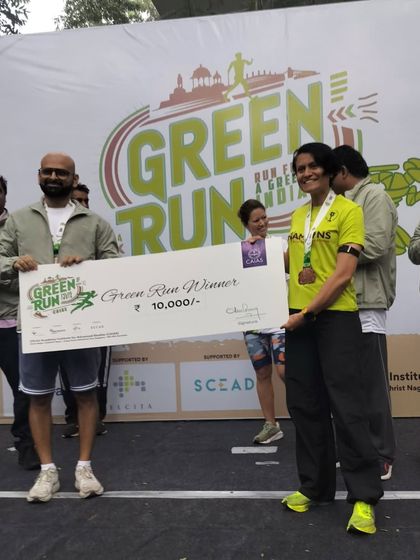 Neera Katwal - Running Coaching Coach on the Podium: Leading by Example photo 4
