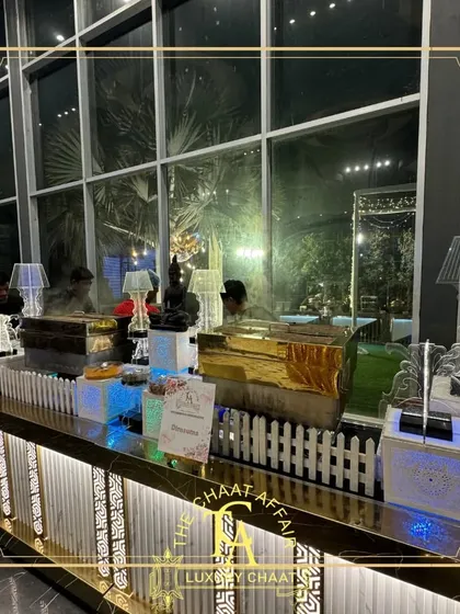 Our culinary expertise extends beyond chaat to include authentic Dimsums. This station showcases our offering, featuring fillings like water chestnut and asparagus, served by our experienced chefs to add an international flair to your corporate or wedding event menu.