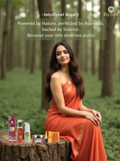 My philosophy is 'Intelligent Beauty'. I combine the timeless wisdom of Ayurveda with the proven effectiveness of modern science to create products that are pure and powerful. Your skin deserves the best of both worlds, rooted in nature and backed by certification.