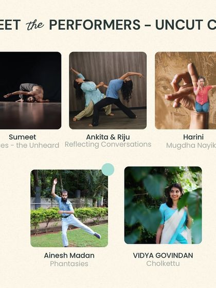 Introducing the performers from our very first Uncut talent showcase. We were so excited to watch these talented artists share their work, from contemporary dance to classical interpretations.