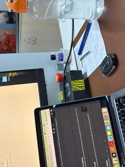 my typical setup. i work with javascript, typescript, and various frameworks like react and angular to build and debug applications.