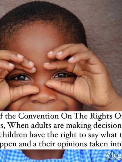 Article 12 of the Convention on the Rights of the Child is a guiding principle in my practice. Children have the right to express their opinion in decisions that affect them, and I ensure their voice is heard in court.