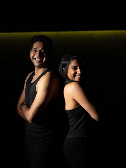 Vighnesh and Sahana, back to back. Get ready for two of our newest instructors to bring their energy to the podium.