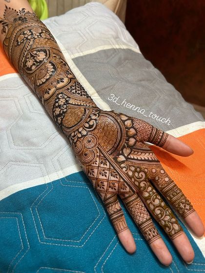 3D Henna Touch - Festive & Occasional Mehndi Intricate Indo-Arabic & Fusion Styles photo 22