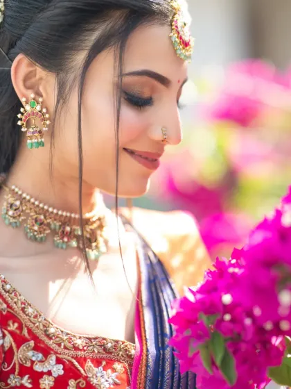 G Suhasini - Bridal & Occasion Makeup Engagement & Pre-Wedding Looks photo 4