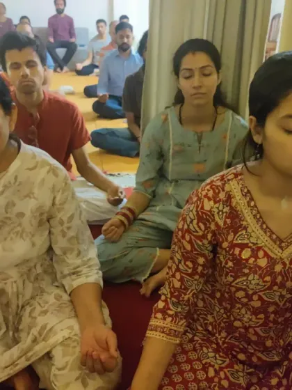In the quiet moments of our sessions, participants often experience a deep sense of inner peace and stillness. This is the true purpose of our sadhana, to go beyond the physical and touch a deeper dimension.