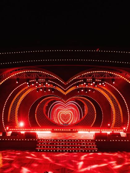 The Wedding Square - Wedding Design & Styling Opulent Sangeet & Reception Nights photo 28