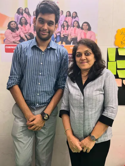 This was a truly heartwarming moment. A former student, Ayush, visited me 12 years after he was in my class. Seeing the bright-eyed 9-year-old as a confident 22-year-old man reminded me of the beautiful privilege of being a teacher.