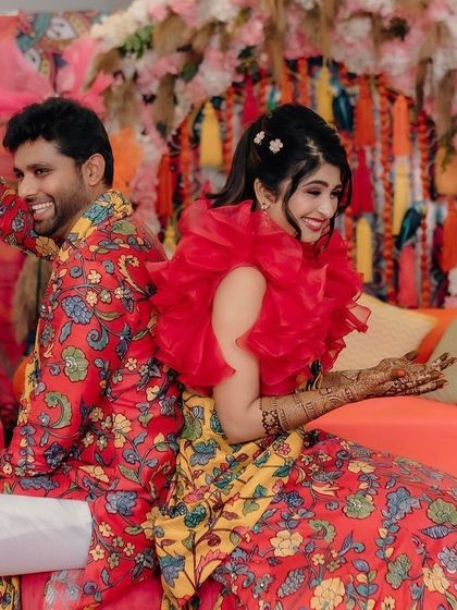 Events Factory - Wedding & Social Event Decor Vibrant Haldi & Mehendi Ceremonies photo 68