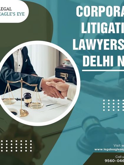 We are a leading corporate law firm in Gurgaon and Delhi NCR. This image highlights our expertise in handling insolvency litigation, arbitration, and bankruptcy cases for our corporate clients.