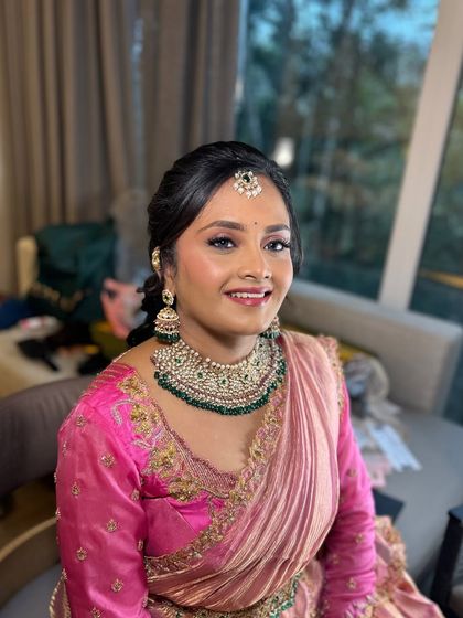 Shreeja - Bridal Makeup & Styling Behind the Magic: Process & Transformations photo 3