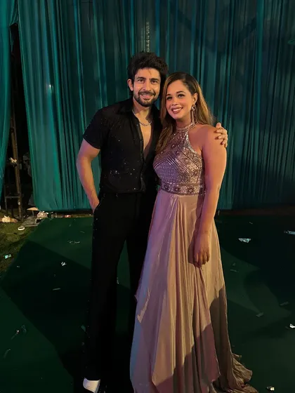 A great co-host dynamic is essential for a successful show. Posing with Hussein after a fantastic event.