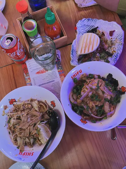 More food inspiration from my travels. Trying different cuisines, like these Asian noodle dishes, helps me keep my menus fresh and exciting for you.