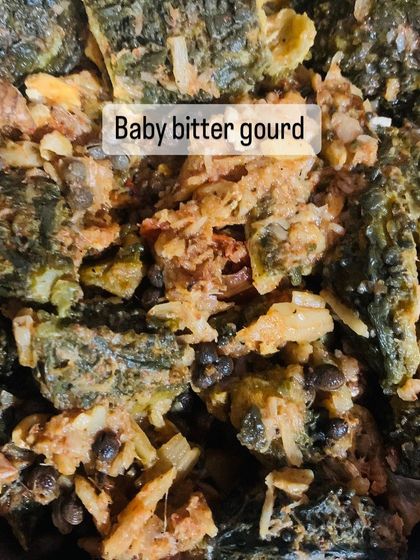 Who doesn't love bitter gourd? This is one of my favorite ways to cook it.