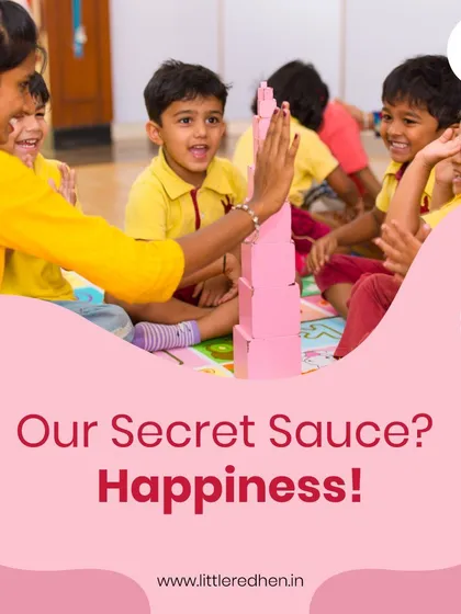 Our secret sauce? It's the simple, happy moments. A high-five for building a tall tower, a word of encouragement, or a shared smile. This is how we build confidence and show every child they are a star.