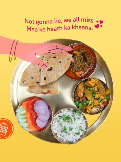 We all miss 'Maa ke haath ka khaana'. This Mother's Day, we celebrated that love with a special thali that feels just like a hug in a box.