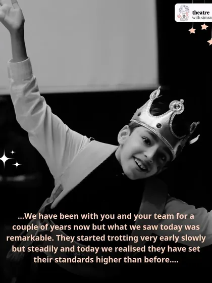 "Today we realised they have set their standards higher than before." A parent's reflection on watching her child's remarkable progress over two years.
