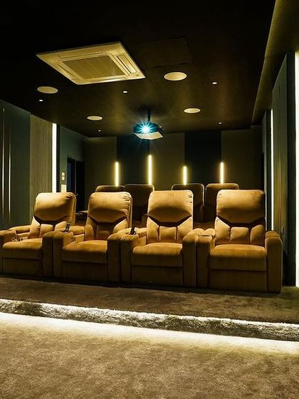 3i Smart Home - Custom Home Theater Design & Installation Modern & Sleek Theaters photo 36