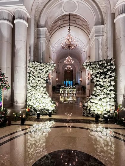 Elegant Wedding & Reception Stages photo 46