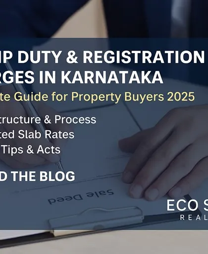 Understanding stamp duty and registration charges is critical for budgeting a property purchase in Karnataka. This guide provides an overview of the fee structure and updated slab rates for 2025, helping you avoid unexpected costs and ensure legal compliance.