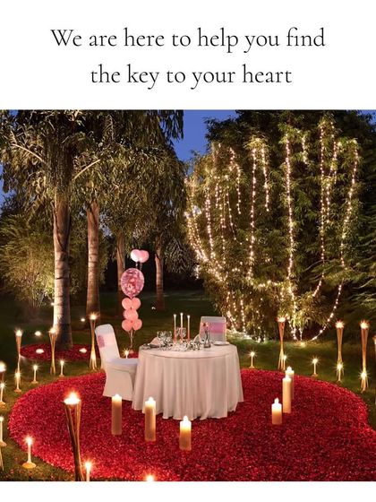 Let me help you find the key to your heart. I create the path for romantic moments and lifelong partnerships to blossom.