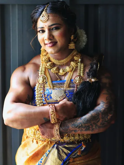 Embracing my identity as a proud Kannadathi. Strength and tradition go hand in hand. My nutrition philosophy is rooted in this balance, creating plans that are both powerful and sustainable for your lifestyle.