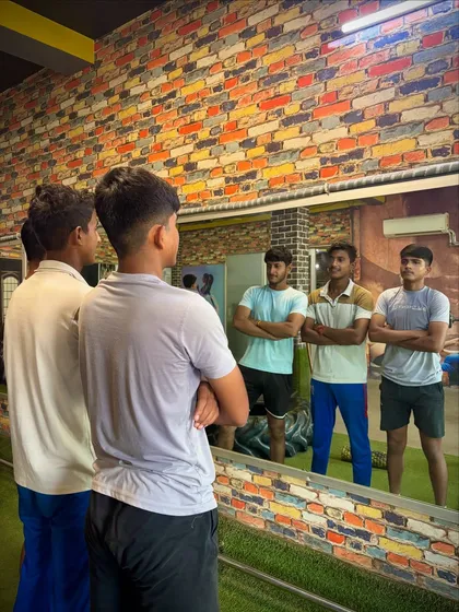 Looking in the mirror and seeing the progress. Our players are committed to their fitness journey.
