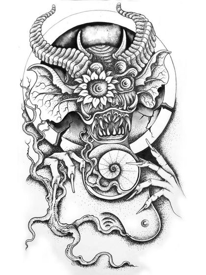 Ankita Bhattacharya - Wall Murals From My Sketchbook: Concepts & Ideas photo 14