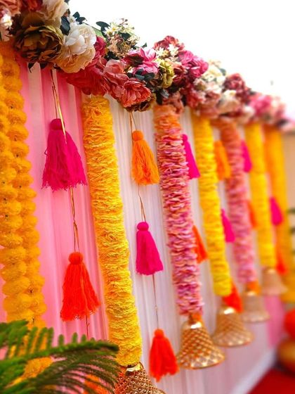 Party Solutions Rekha - Wedding Decor Vibrant Haldi & Mehendi Ceremonies photo 22