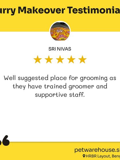 Pet Warehouse - Pet Grooming Services Words from Our Pet Parents photo 12