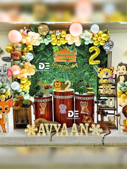 Dream Events - Kids' Birthday Party Decoration Jungle & Safari Adventures photo 26
