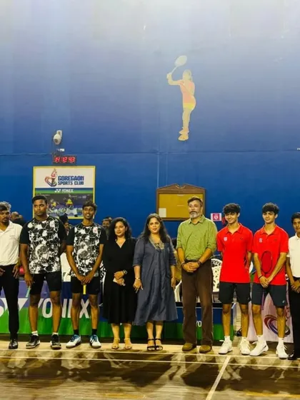 The finalists line up before the awards ceremony. The level of competition and respect among players was incredible to witness.