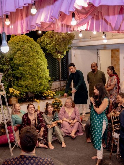 The Tales of Tradition - Wedding Planning & Design Dazzling Mehendi & Sangeet Nights photo 25