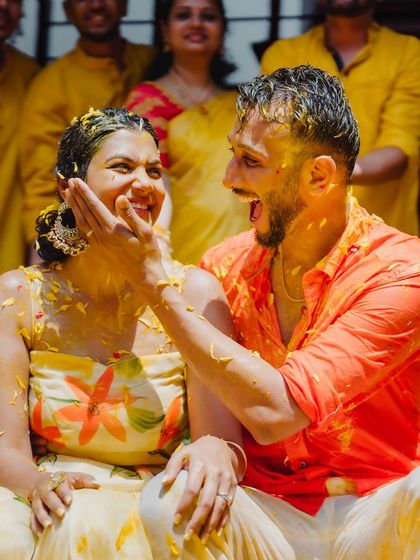 The Tales of Tradition - Wedding Planning & Design Sun-Kissed Haldi Ceremonies photo 39