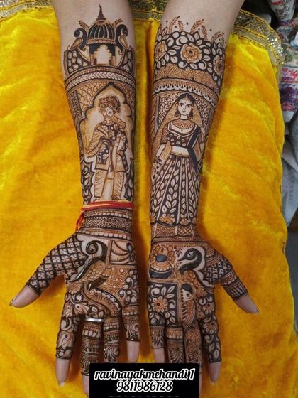Ravi Nayak Mehndi Art - Bridal Mehndi Personalized Bridal Stories photo 3