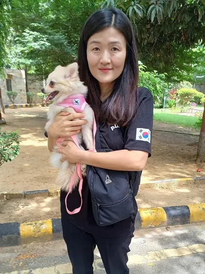 This client is relocating her sweet Pomeranian. I handle all the coordination with the quarantine officers on behalf of my clients.