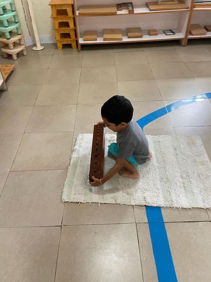 Siksha Montessori - Montessori Preschool & Kindergarten (Ages 2.5-6) Sensorial Exploration: Learning Through the Senses photo 31