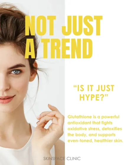 Is it just hype? Absolutely not. Glutathione is a powerful antioxidant that is scientifically proven to fight oxidative stress, detoxify the body, and support the development of even-toned, healthier skin. It's a trend backed by science.